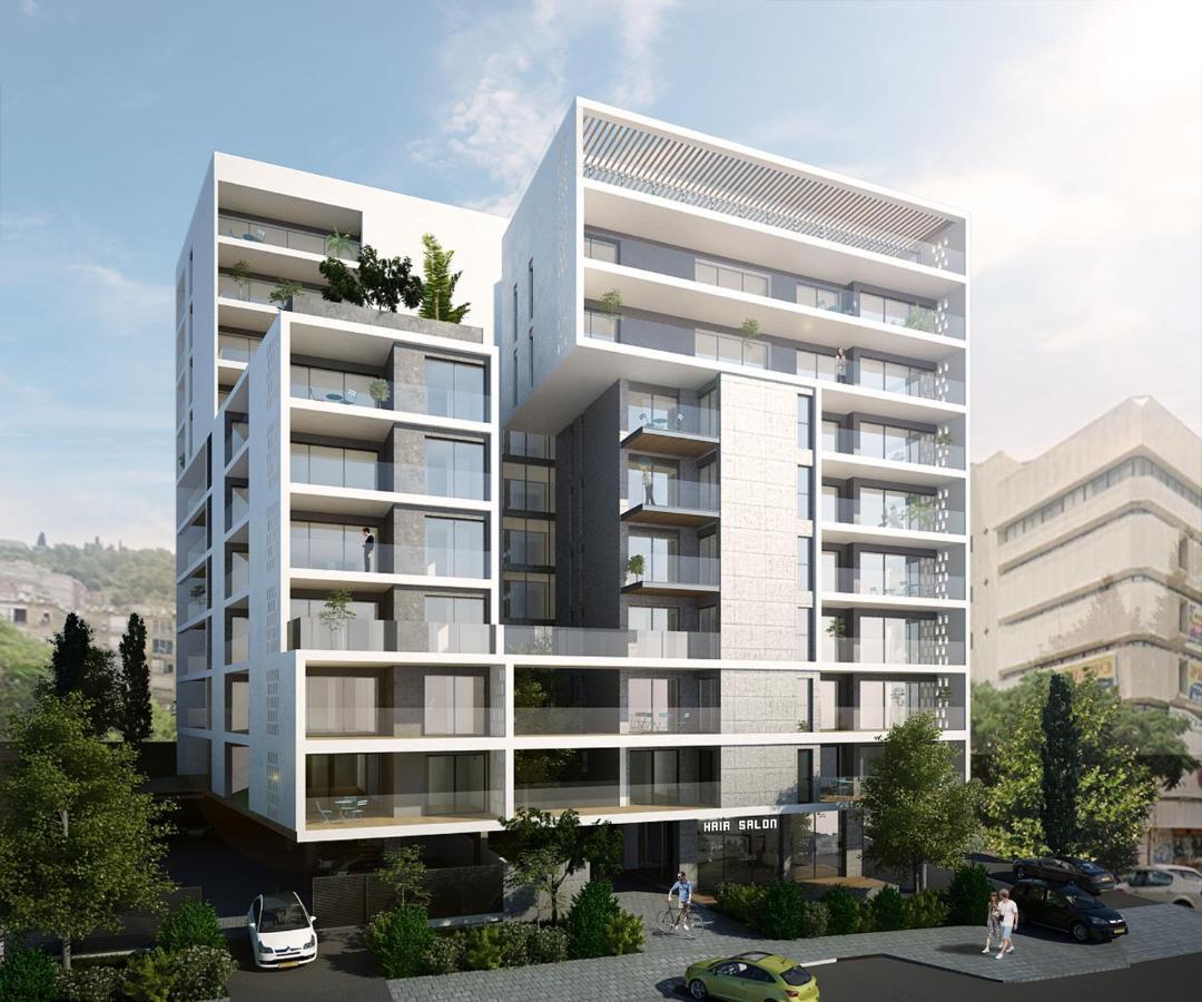 Luxury 3&4 Bedroom New Apartments - Close To The Beach & Bahai Gardens ハイファ エクステリア 写真